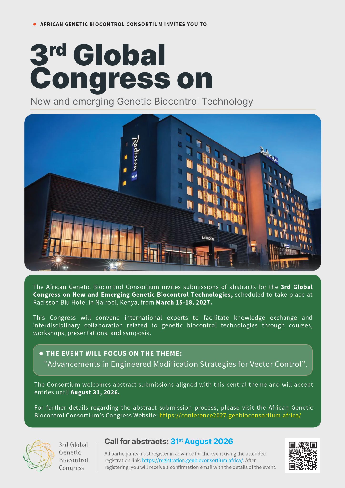 3rd global congress poster nairobi